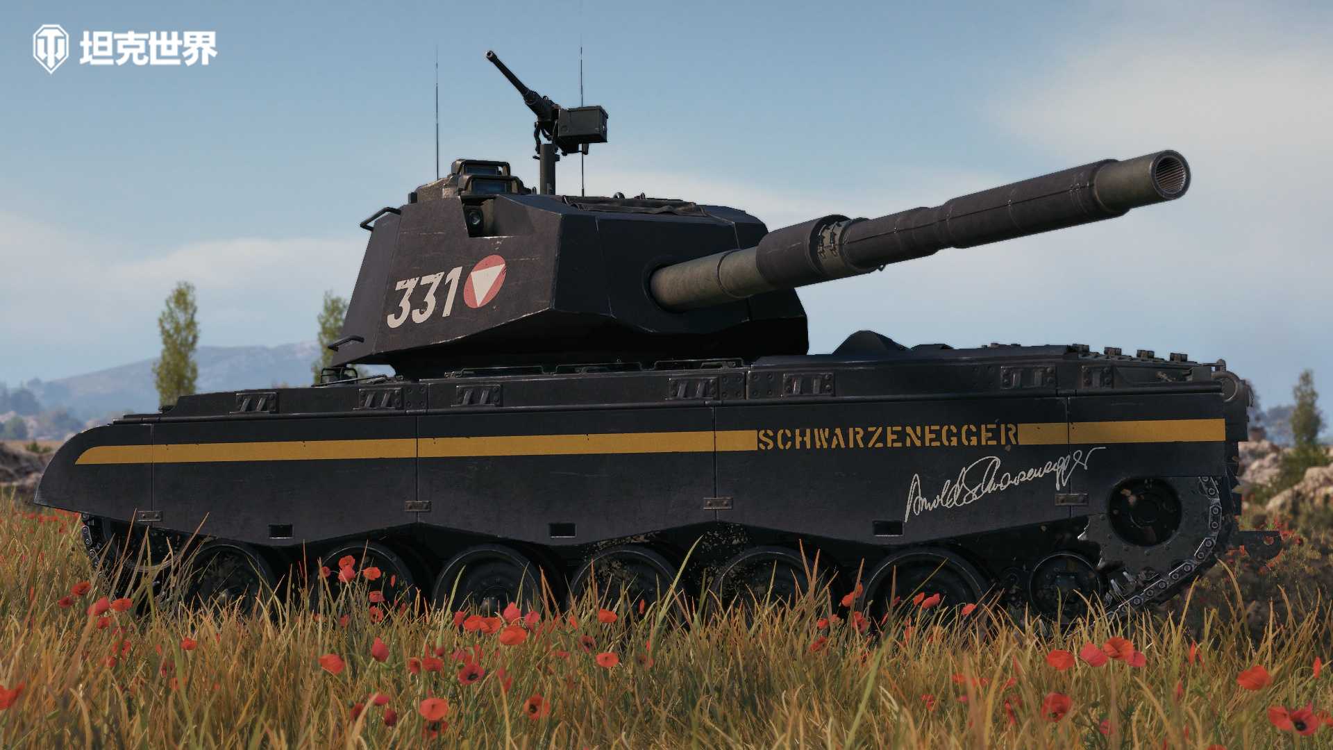 M47钢铁阿诺：驾驶《坦克世界》团队与施瓦辛格共同设计的坦克