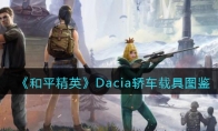 《和平精英》Dacia轿车载具图鉴(和平精英单字id怎么改)