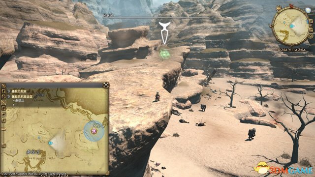 FF14基拉巴尼亚边区风脉泉坐标 FF14风脉泉攻略