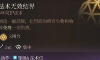 博德之门3法术无效结界强度分析(博德之门3法术无效卷轴)