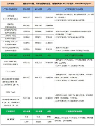 早鸟优惠开启！2024 ChinaJoy BTOB及同期会议首批证件限时发售！