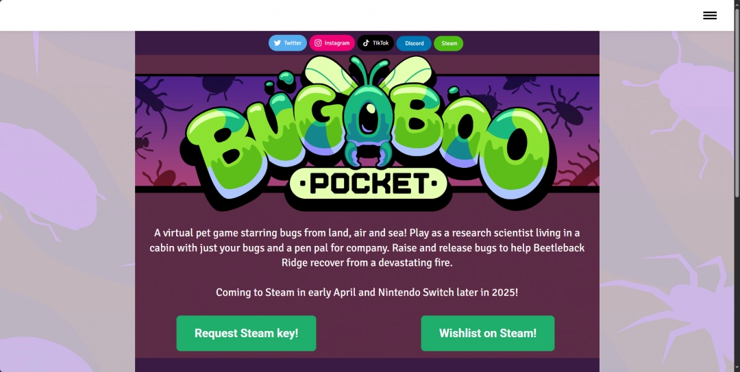 《Bugaboo Pocket》游戏官网地址介绍
