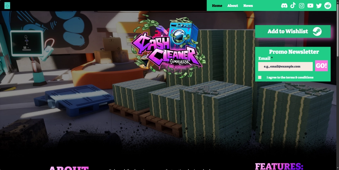 《钞票清理工模拟器》游戏官网地址介绍