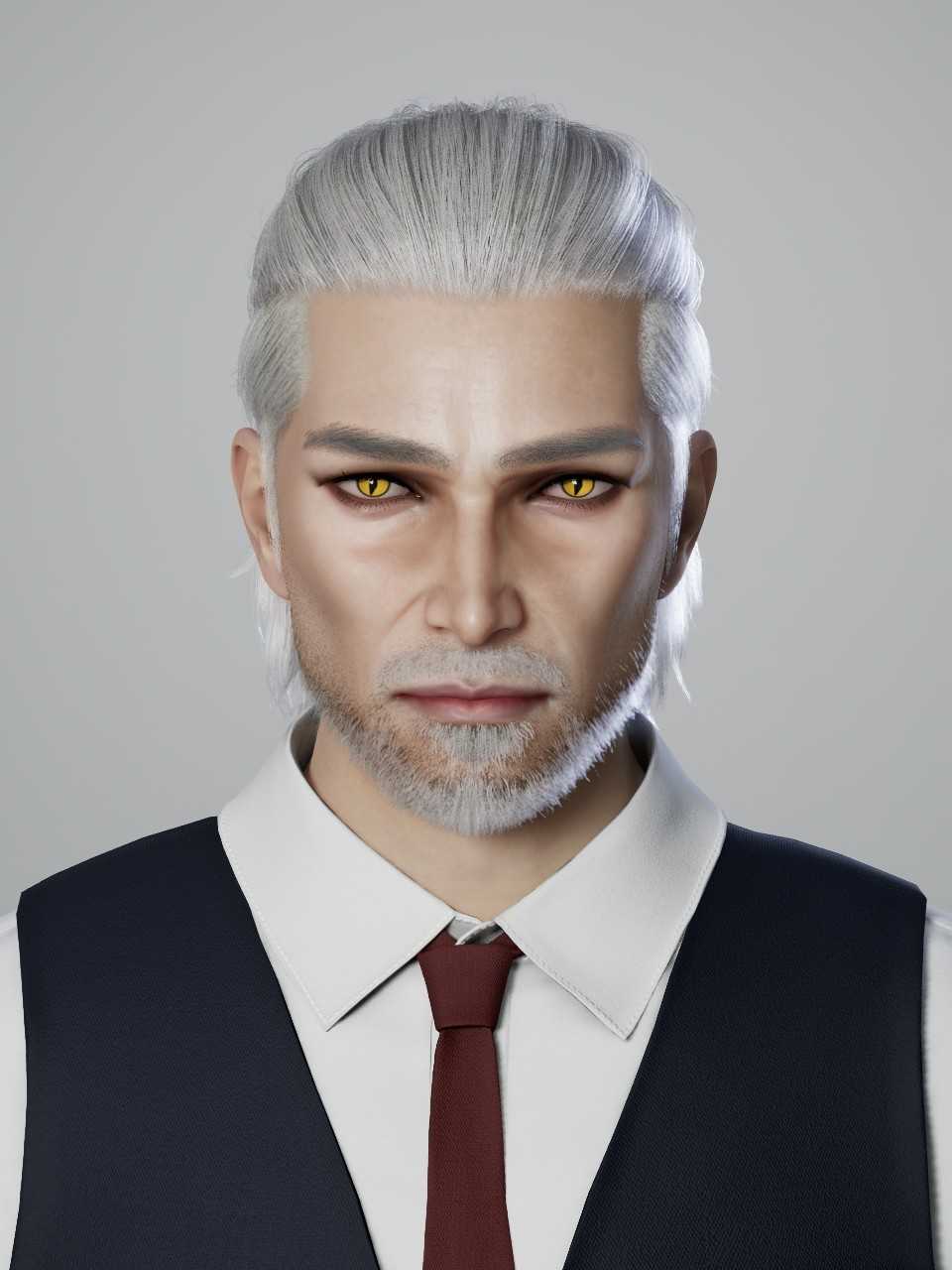 《inZOI》猎魔人捏脸分享