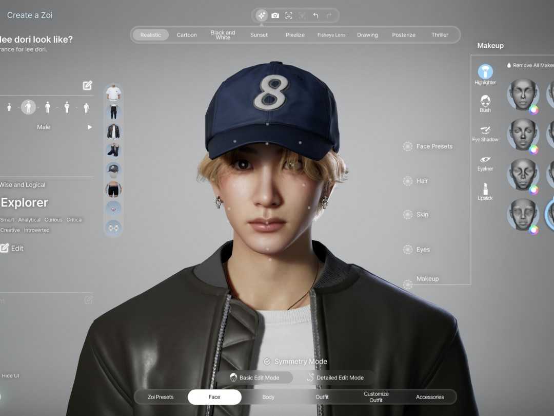 《inZOI》帅哥捏脸分享