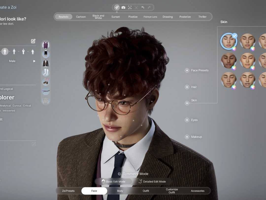 《inZOI》帅哥捏脸分享