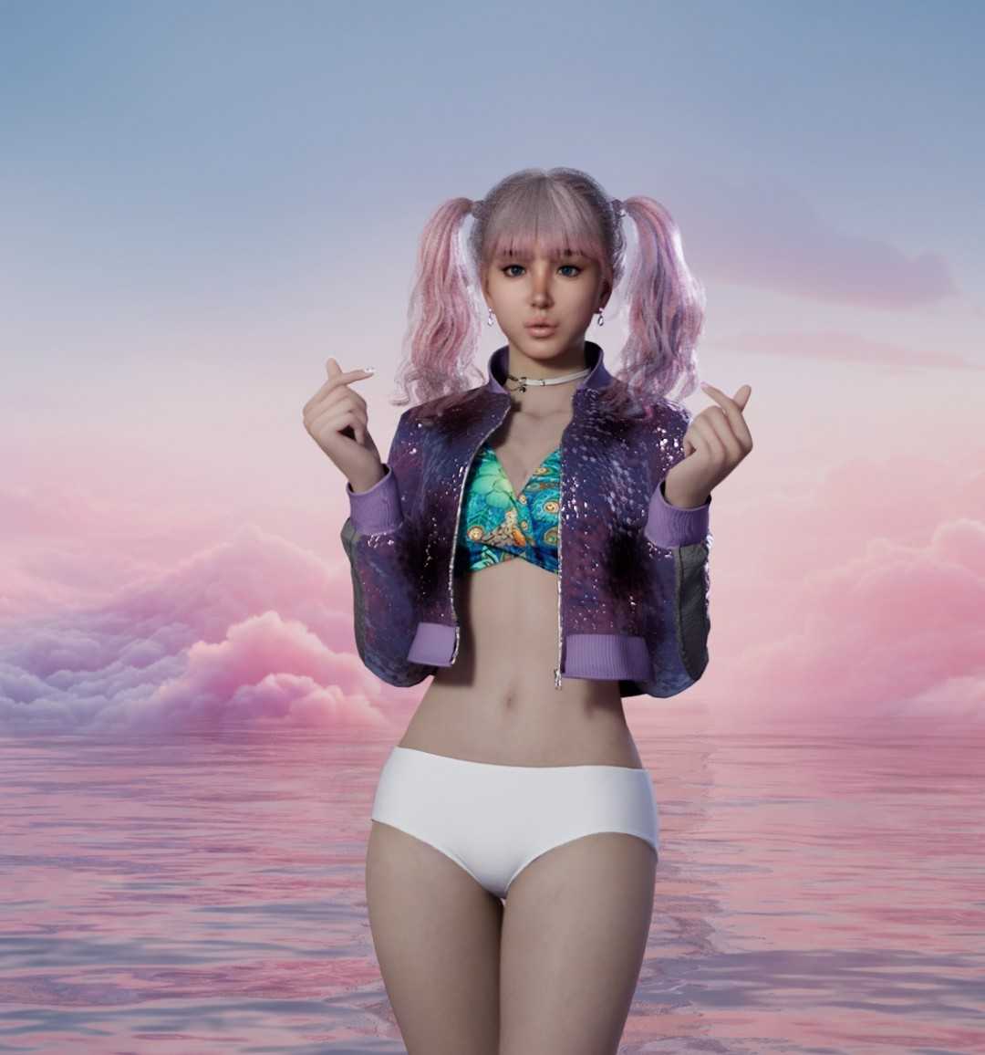 《inZOI》双马尾辣妹捏脸分享