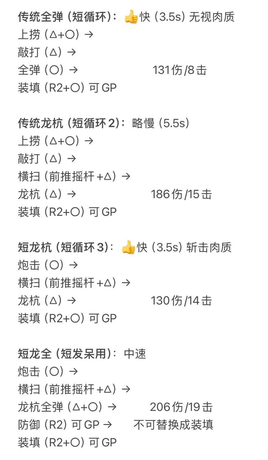 《怪物猎人：荒野》铳枪无脑连招分享