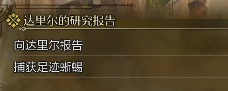 《怪物猎人：荒野》捕获足迹蜥蜴攻略分享