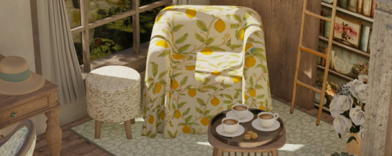 《inZOI》田园风格别墅房间分享