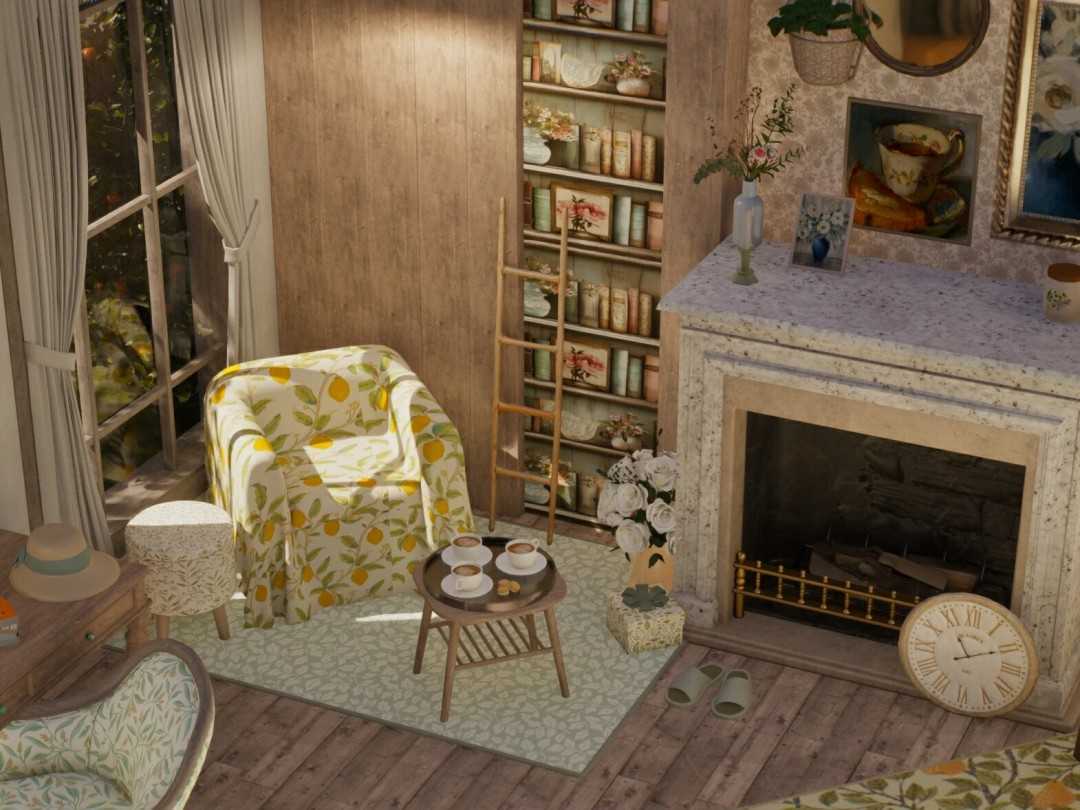 《inZOI》田园风格别墅房间分享