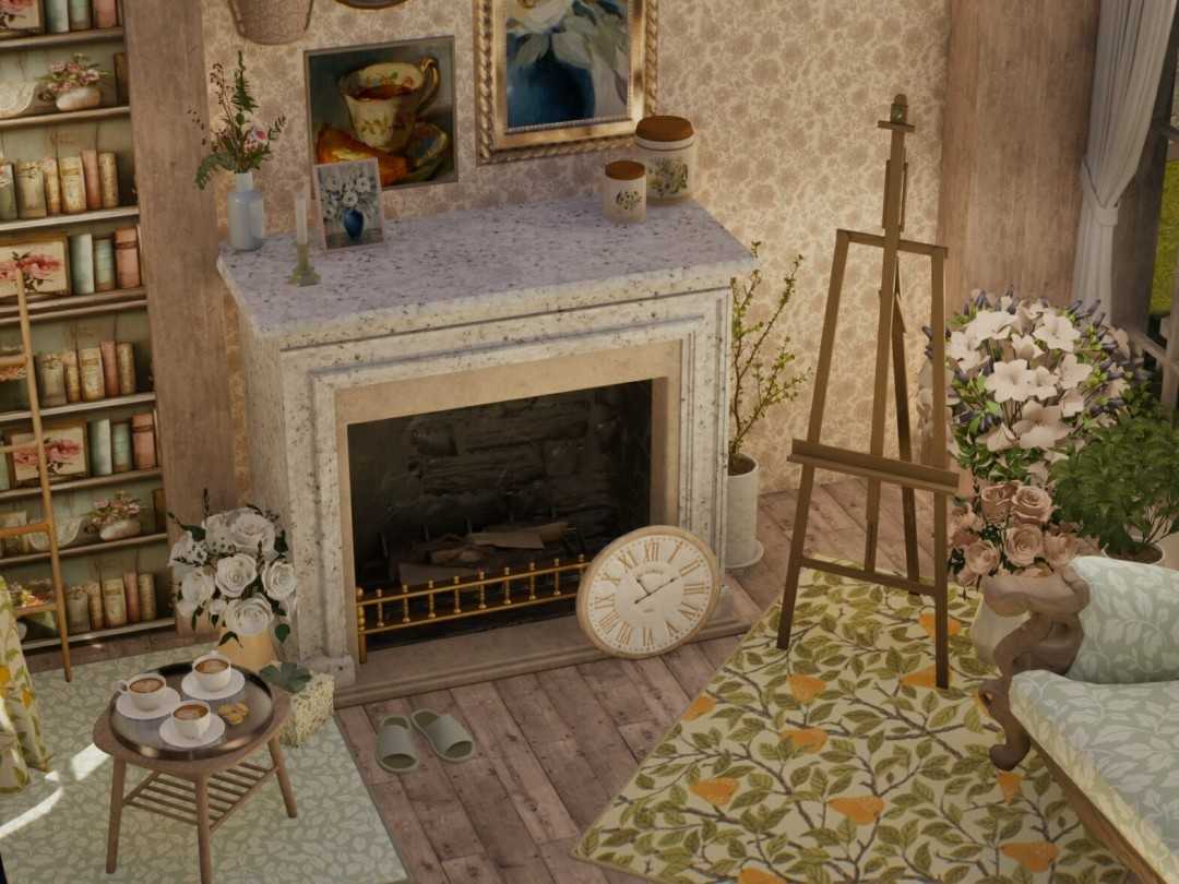 《inZOI》田园风格别墅房间分享