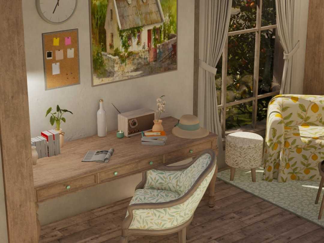 《inZOI》田园风格别墅房间分享