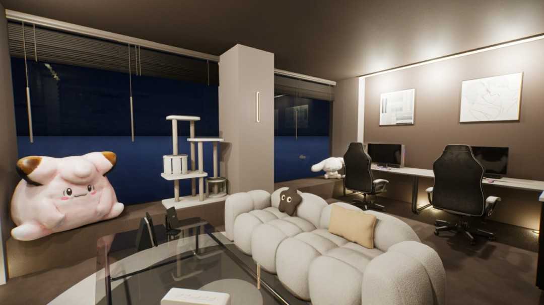 《inZOI》双人电竞房间分享