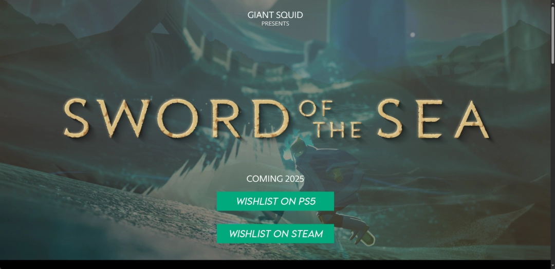 《Sword of the Sea》游戏官网地址介绍