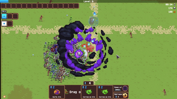 《Orbcraft Survivors》游戏特色内容介绍