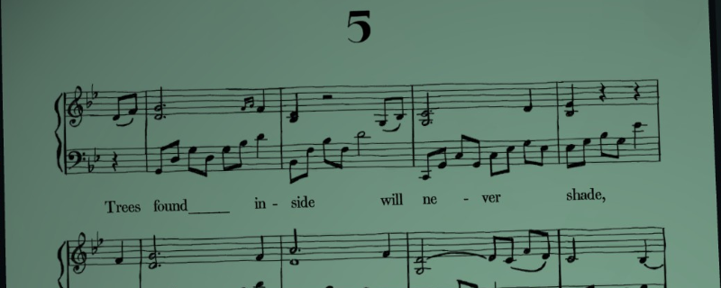 《蓝途王子》乐谱谜题解法分享