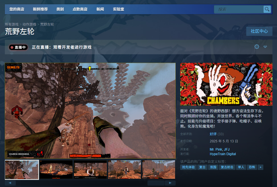 《荒野左轮》游戏下载网址介绍