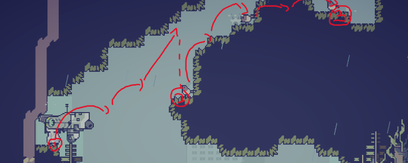 《多洛可小镇》地图左边的跳跳乐路线分享