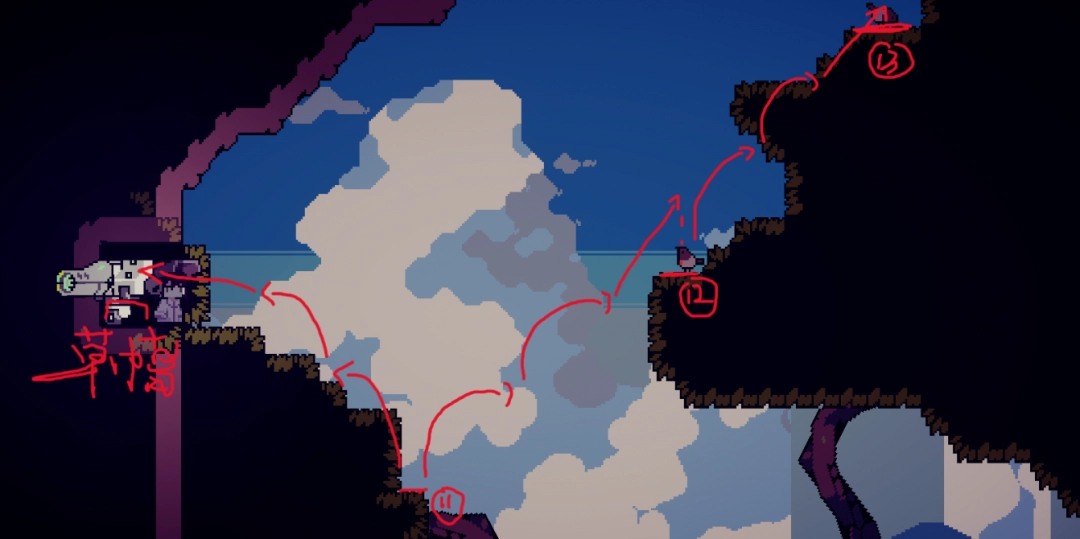 《多洛可小镇》地图左边的跳跳乐路线分享