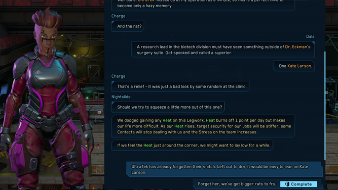 《赛博骑士: 闪点》游戏特色内容介绍